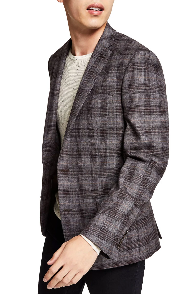 Sports coat grey sale
