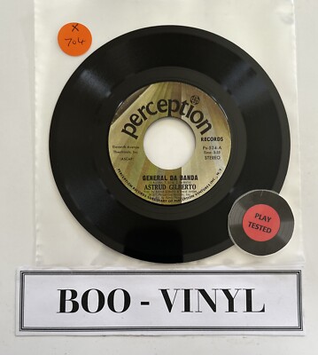 Astrud Gilberto - General Da Banda 7  Vinyl Record Latin EX Condition