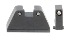 Ameriglo Optic Compatible Sight Set For Glock, Amer Gl814   2xltall Glk 17-39