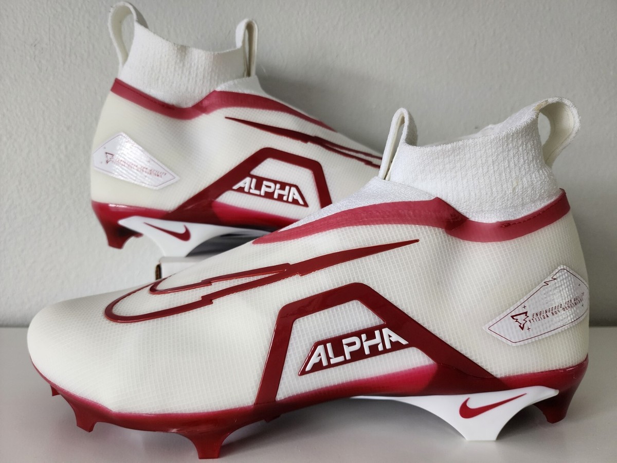 New Nike Alpha Menace Elite 3 Football Cleats Sneakers Men’s US 14 Ghost White Nike Alpha Menace Elite 3 Football Cleats | Mercari main image 3