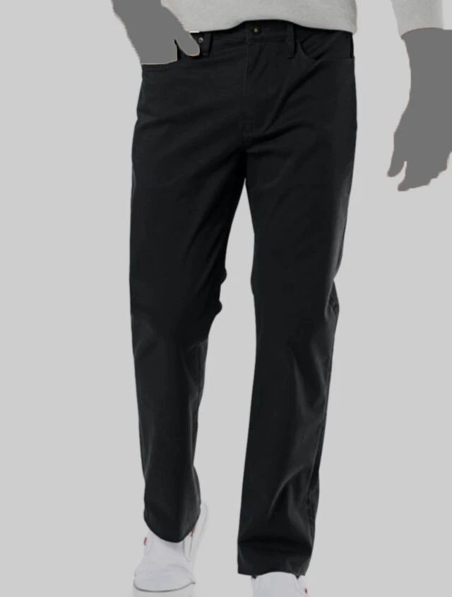 Pantalon homme Dockers noir coupe jean Supreme Flex coupe droite taille W36/L30