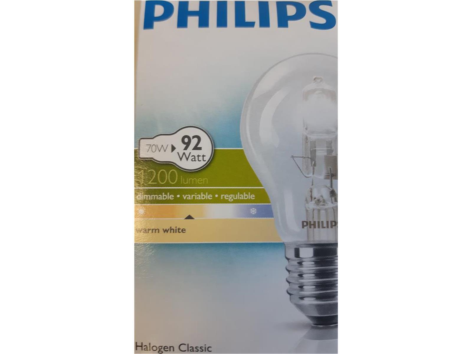 Philips Halogen Classic 70w E27 230v 2 (9829537320) online kaufen 