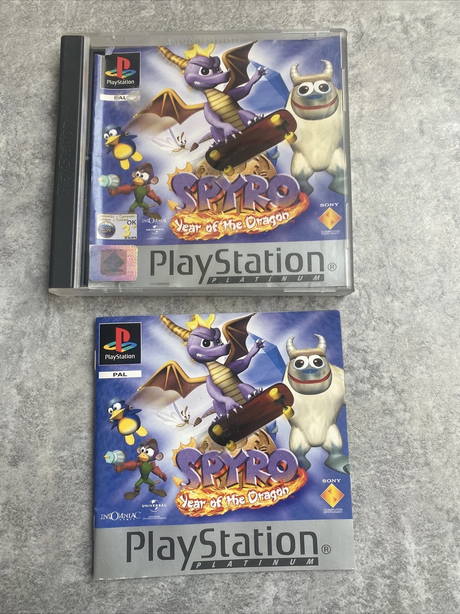 Spyro Year Of The Dragon Sur PS1 - PAL, Bon état, Jeu Complet