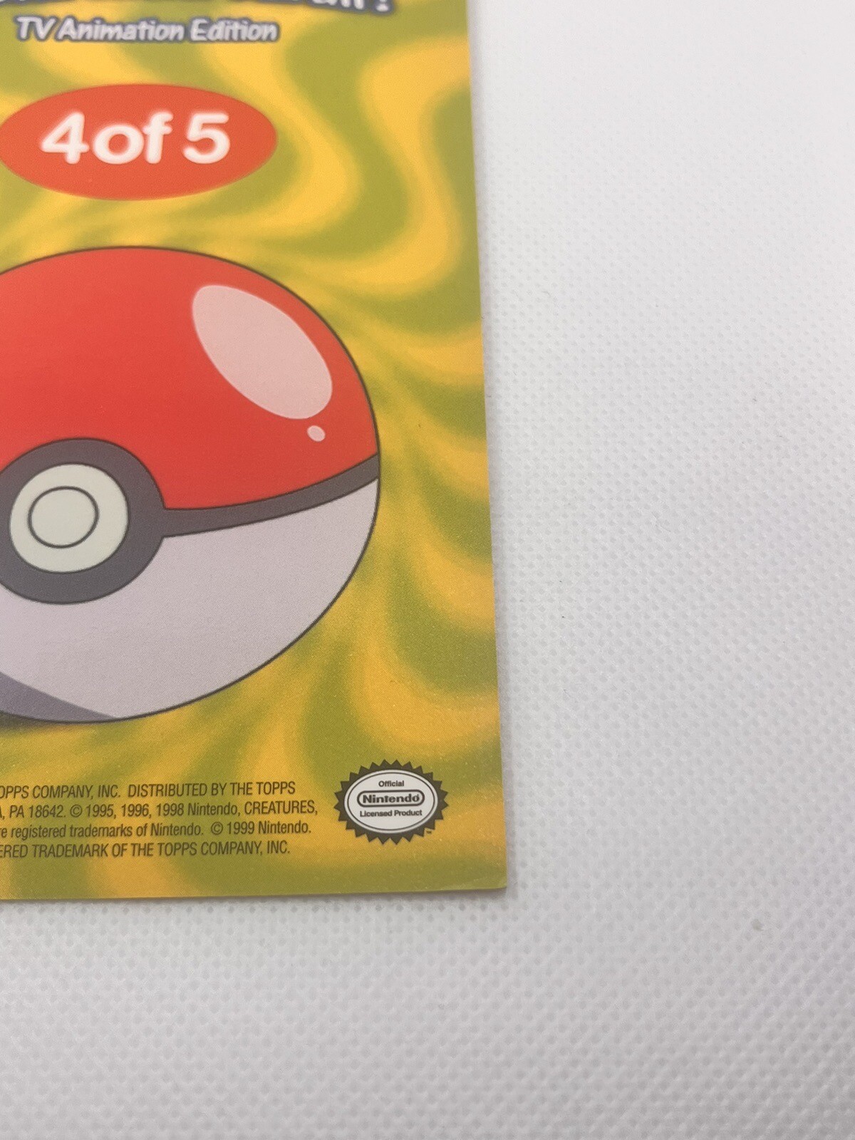 1999 Topp Series 1 Pokemon TV Animation Edition Box Topper Charmander #4 - Picture 7 of 13