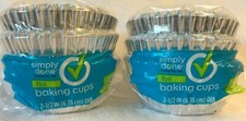 Foil Baking Cups Simply Done  Lot of 4 - 48 Count  Total count 192