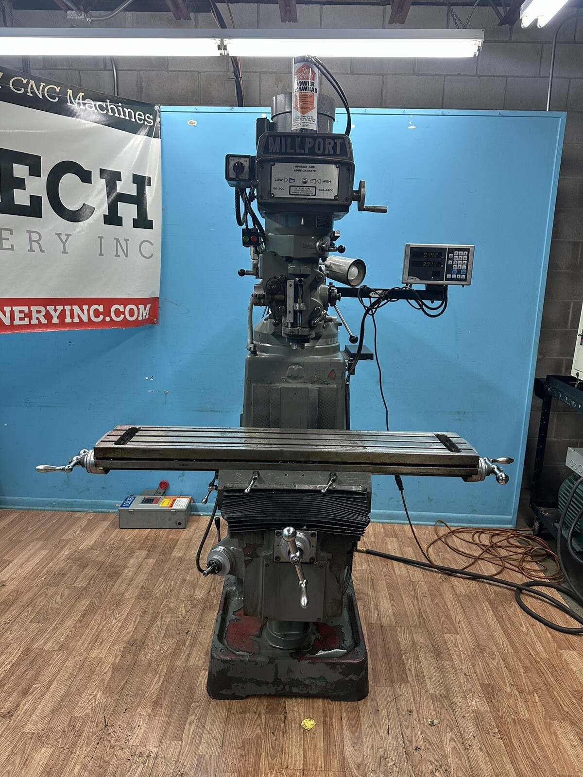 Millport 3VKH Vertical Milling Machine eBay