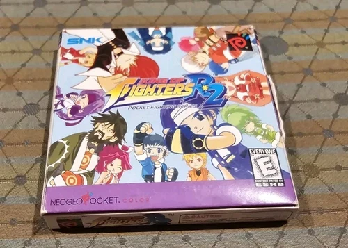 RARE! King of Fighters R-2 (NeoGeo Pocket Color, 1999) Complete US Version