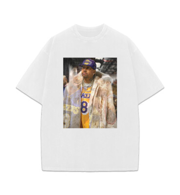 NBA Kobe Bryant Allen Iverson Tシャツ　LL Allen Iverson x Kobe Bryant Tribute 90's Basketball Vintage Style