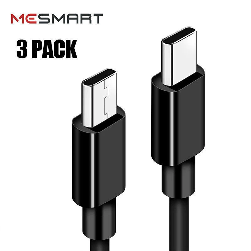 Paquete de 3 cables de carga rápida USB-C a USB-C tipo C cable de sincronización de datos de carga rápida Foto 2 de 4