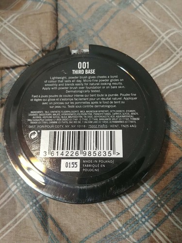 1- 9g Compact Rimmel London Look Maxi Blush, #001 Third Base, Makeup - Picture 2 of 2