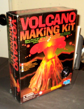 KIDZLABS Volcano Making  2009, Kit BRAND NEW: 9.5 CM Solid Volcano: Ages 8 