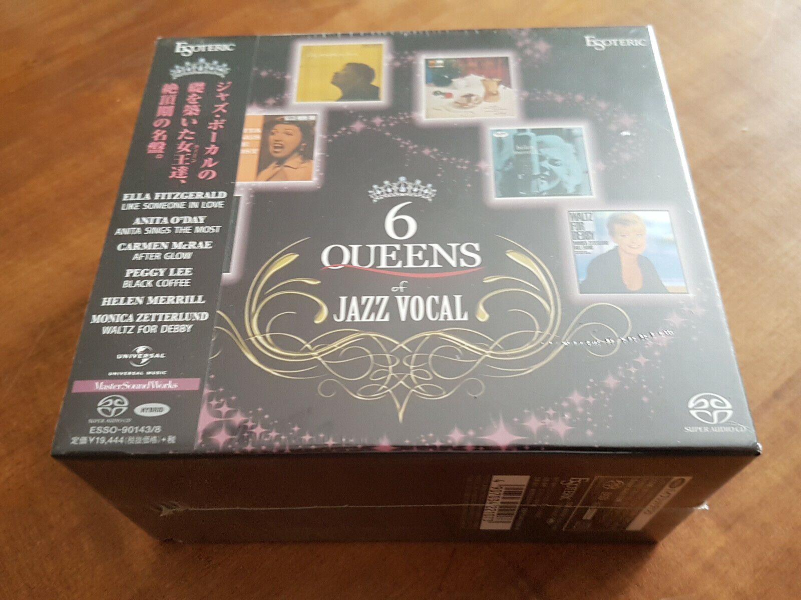 6 Queens of Jazz Vocal Audiophile ESOTERIC 6x SACD BOX ESSO-90143/8 NEW SEALED