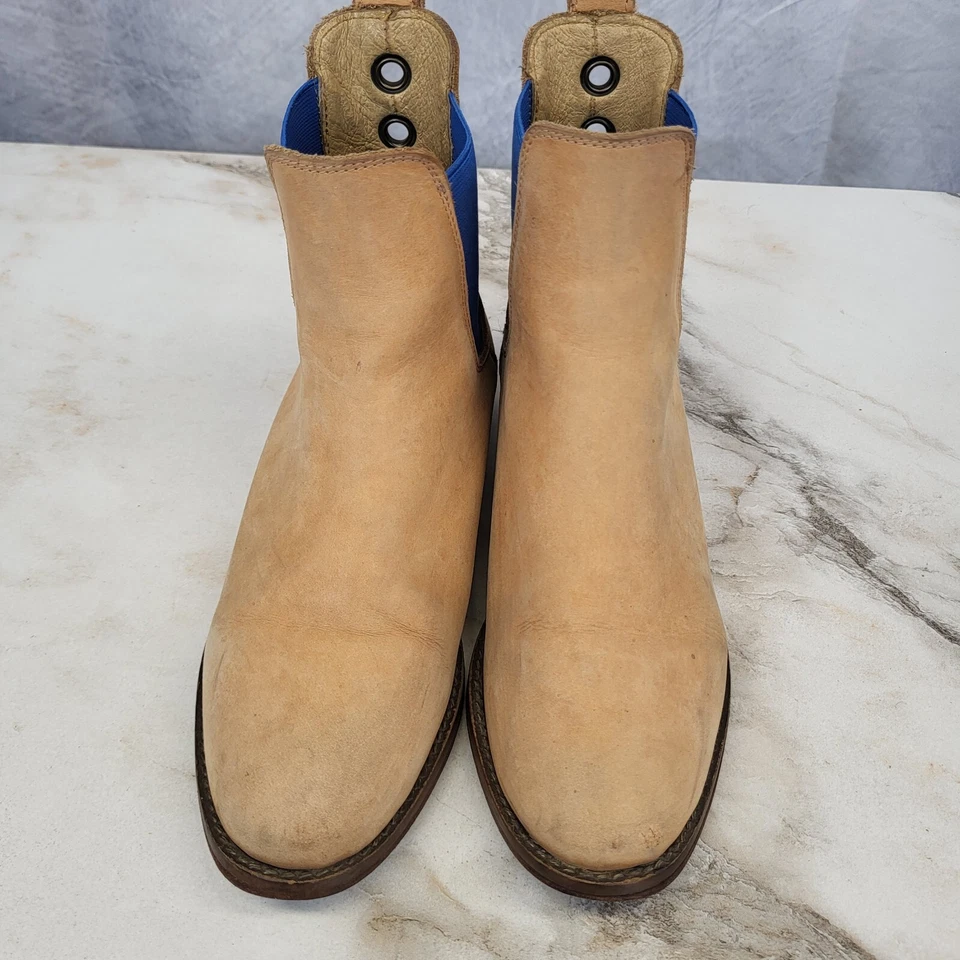 Botas Chelsea Steve Madden Janice azul camel/cobalto para mujer 7 Foto 4 de 4