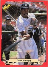 1988 Classic Red Dave Winfield New York Yankees #170