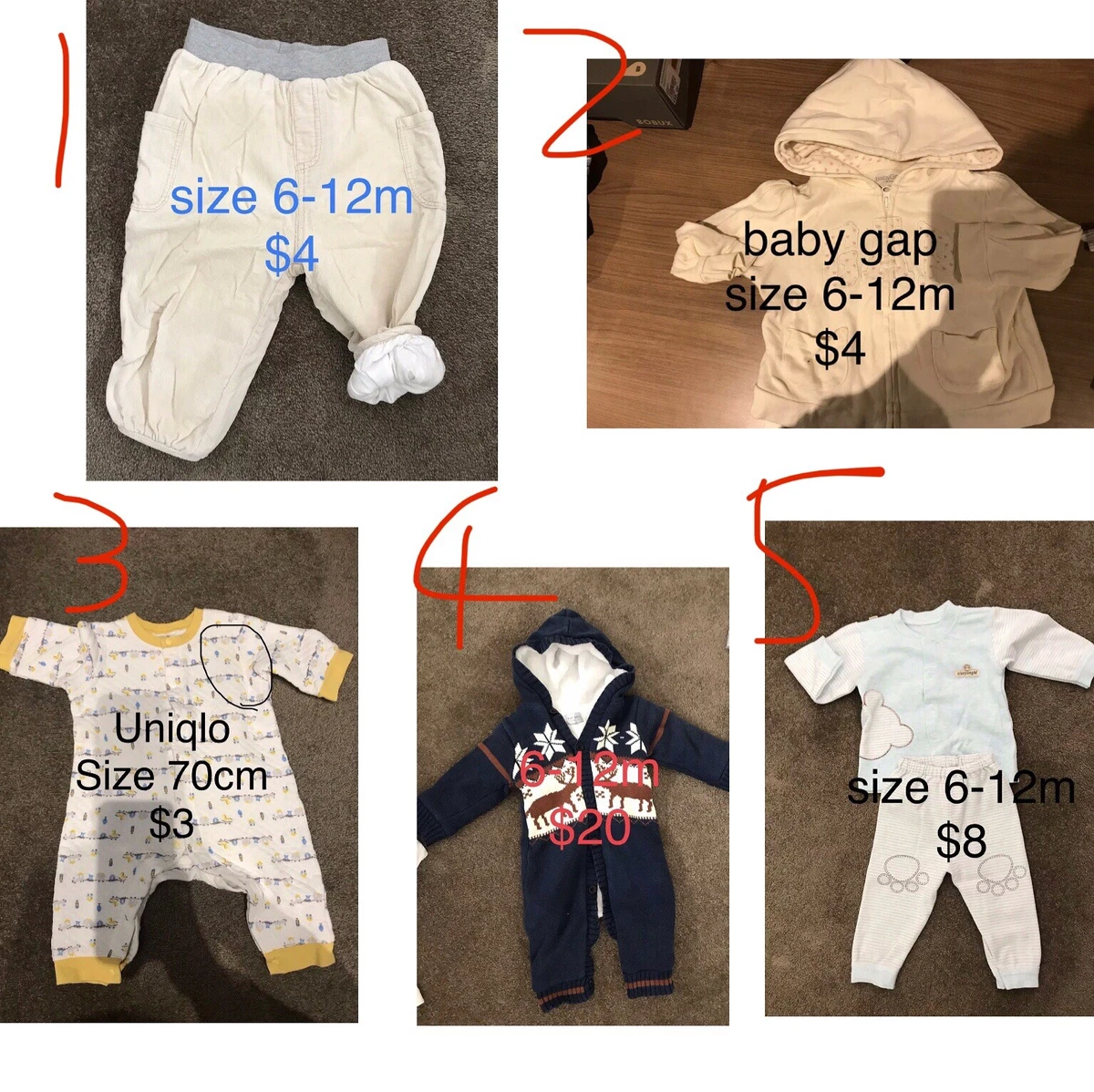 Tổng hợp với hơn 64 size chart uniqlo baby hay nhất  trieuson5