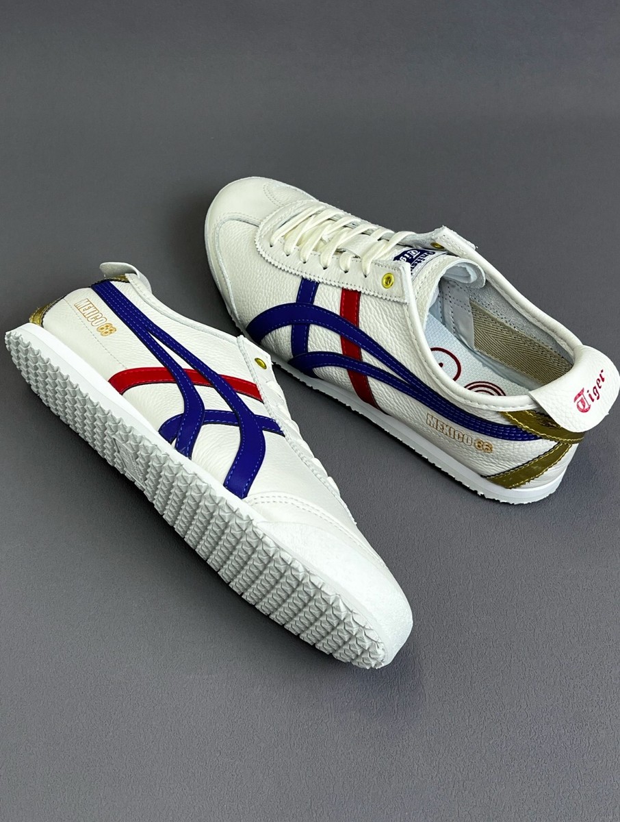 D507L-015 Onitsuka Tiger Mexico 66 'White Dark Blue Gold' | eBay