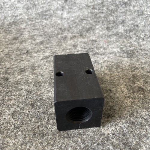 Collettore pneumatico anodizzato nero Polycann PCM20-250-02B nuovo - Foto 3 di 12