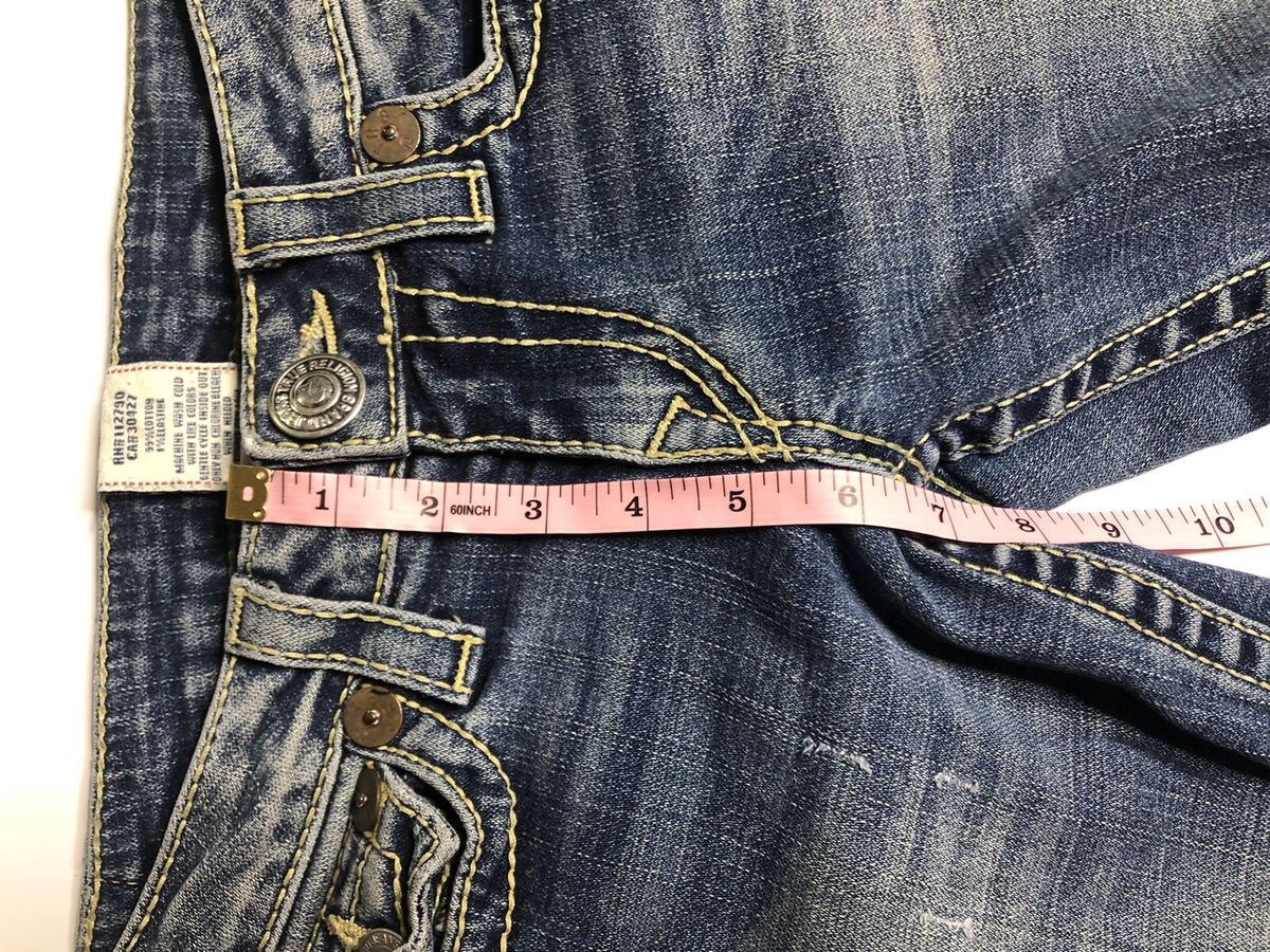 True Religion RN#112790 CA#30427 Rainbow Joey Size 27 Denim True Religion RN#112790 CA#30427 Rainbow Joey Size 27 Denim