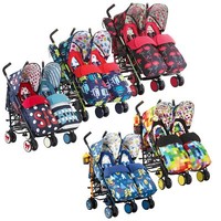 Cosatto Supa Dupa Double/twin/tandem Buggy/pram/pushchair/stroller Cosatto Supa Dupa Double/twin/tandem Buggy/pram/pushchair/stroller