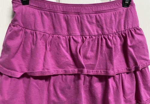 Children's Place Girls Pink Double Ruffle Skirt Size L 10/12 - Picture 2 of 4