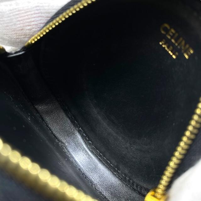 CELINE Authentic Coin Case Mini Wallet Triomphe Leather CELINE Authentic Coin Case Mini Wallet Triomphe Leather