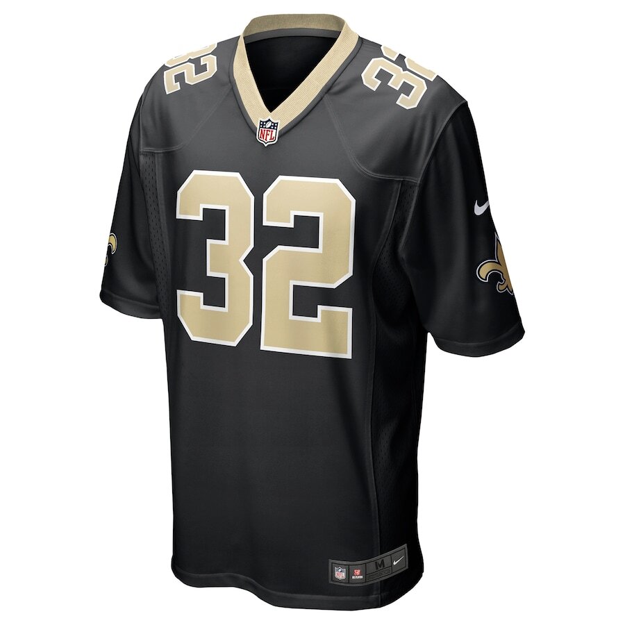 New Orleans Saints Tyrann Mathieu #32 Nike Black 2025 Official NFL