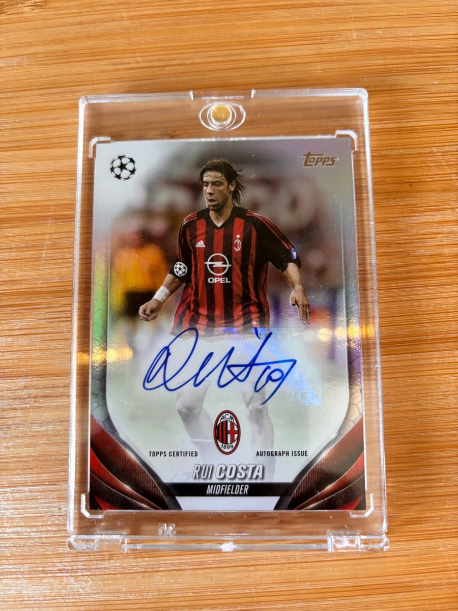 2023-24 Topps UCC Rui Costa Auto AC Milan | eBay