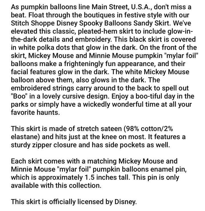 Loungefly Stitch Shoppe Disney Minnie Pumpkin Balloon Sandy