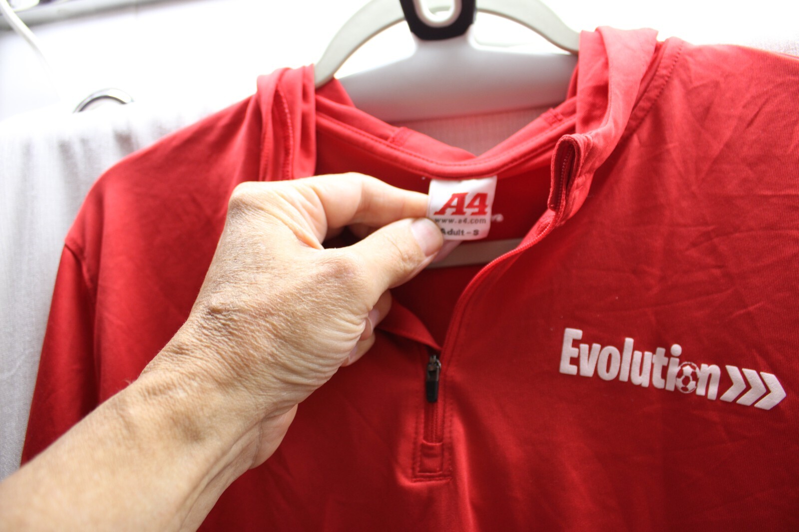 Evolution Long Sleeve Quarter Zip Pullover Hoodie… - image 3