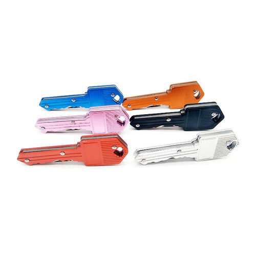 1PC Mini Pocket Knife Key Stainless Steel Folding Keychain Cutter Blade Outdoor - Bild 9 von 12