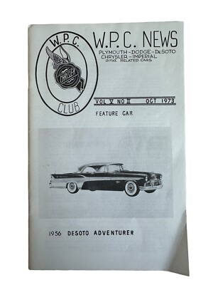 Chrysler Heritage Oct 1973 Mopar Enthusiast Technical Guide HEMI History