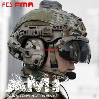 FMA FCS AMP New Ver. Headset Military Gear Communication Noise