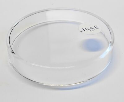 UN VERRE PLAT LUNETTE LENTILLE POUR RÉVEIL PENDULE DIAMÈTRE 87,20 mm