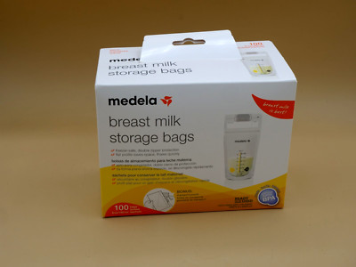 Medela Breast Milk Storage Bags 100 Count, Ready to Use Breastmilk Bags BPA FREE