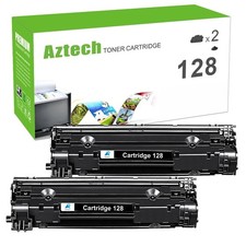 2 Pack 128 CRG-128 Toner Cartridge Replacement for Canon D530 D550 MF4770n L100