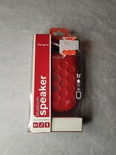 Targus Red Bluetooth Speaker with Carabiner Hook