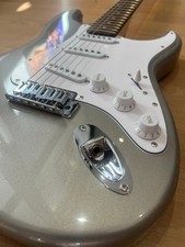 Gould Electric Guitar - Santa Fe Model. SSS. M/Inca Silver