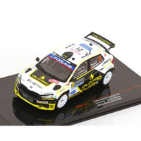 Skoda Fabia Rs N.21 RALLY2 Monte Carlo 2025 GRYAZIN-ALEKSANDROV 1:43 Ixo Model A
