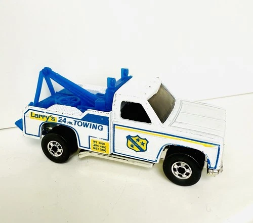Hot Wheels Blackwall 1977 Larry’s Ramblin Wrecker Tow Truck 1/64 Toy Hong Kong