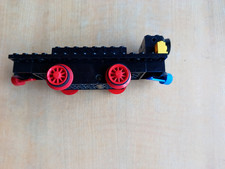 LEGO 70/80er Jahre Eisenbahn Lokomotive mit Elektr. Motor + 3 Waggons