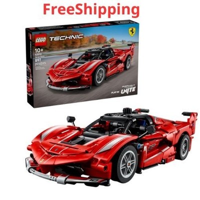 LEGO Technic Ferrari FXX K 42212 Building Toy Set Ferrari Race Car Model New