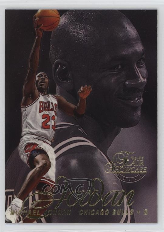 1996-97 Flair Showcase Row 2 Michael Jordan #23 HOF 1dm4