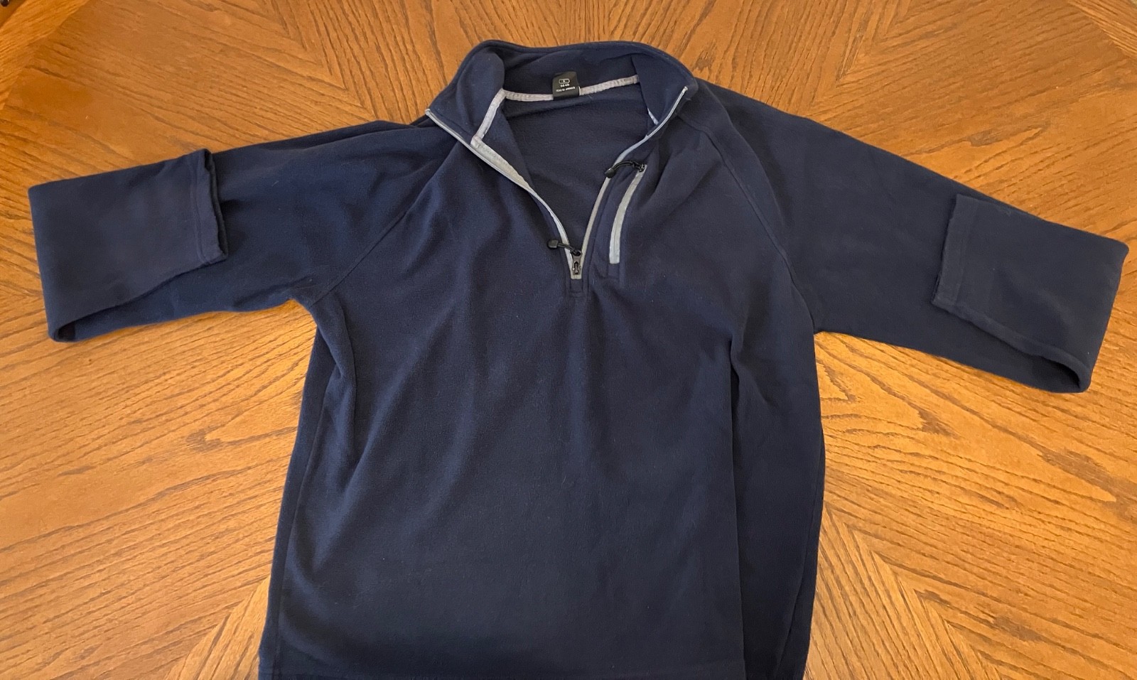 Starter Fleece Pullover 1/4 Zip Jacket Chest Pock… - image 1