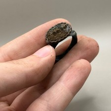 ANCIENNE BAGUE ROMAINE ANCIENNE EN BRONZE AVEC GRAVURE SUR IMAGE - ANNONCE...