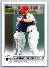 2022 Topps #367 MVP Meets Rookie