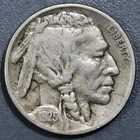 1925-D 5C BUFFALO NICKEL  KM# 134 Grade: F  A7274