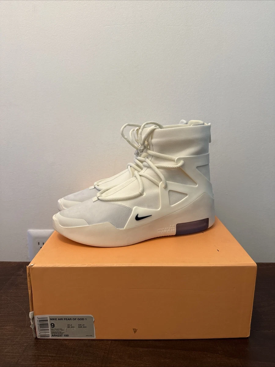 Scared Of Nike Air Fear Of God 1 Sail for Sale | Authenticity Guaranteed | eBay