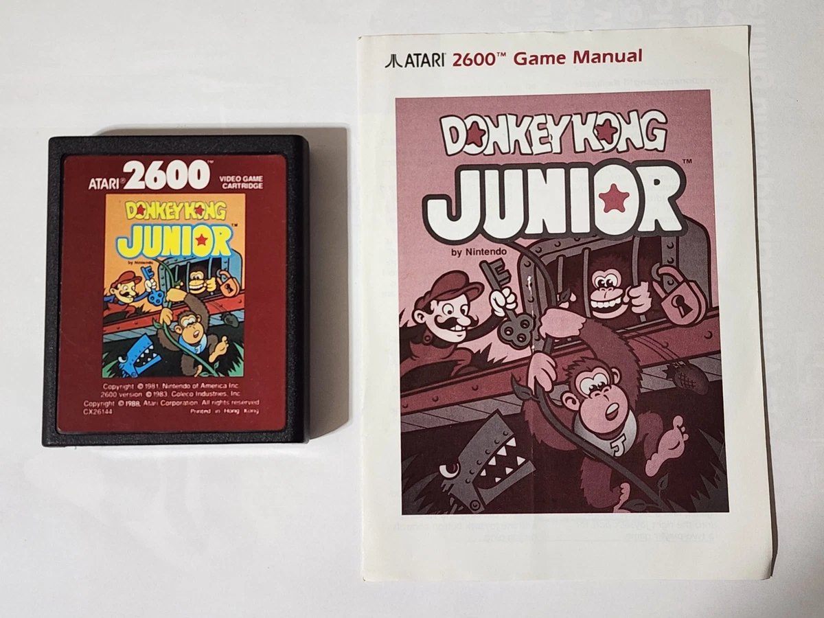 Donkey Kong Junior Atari 2600 Video Games | eBay