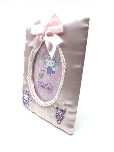 Conjunto de marco de fotos y álbum de hadas Hello Kitty Nakajima EE. UU. 2006 NUEVO EN CAJA Sanrio rosa - Imagen 6 de 8