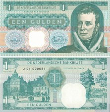 Matej Gabris Netherlands 1 Gulden 2018 UNC William I Fantasy Banknote J01 000651